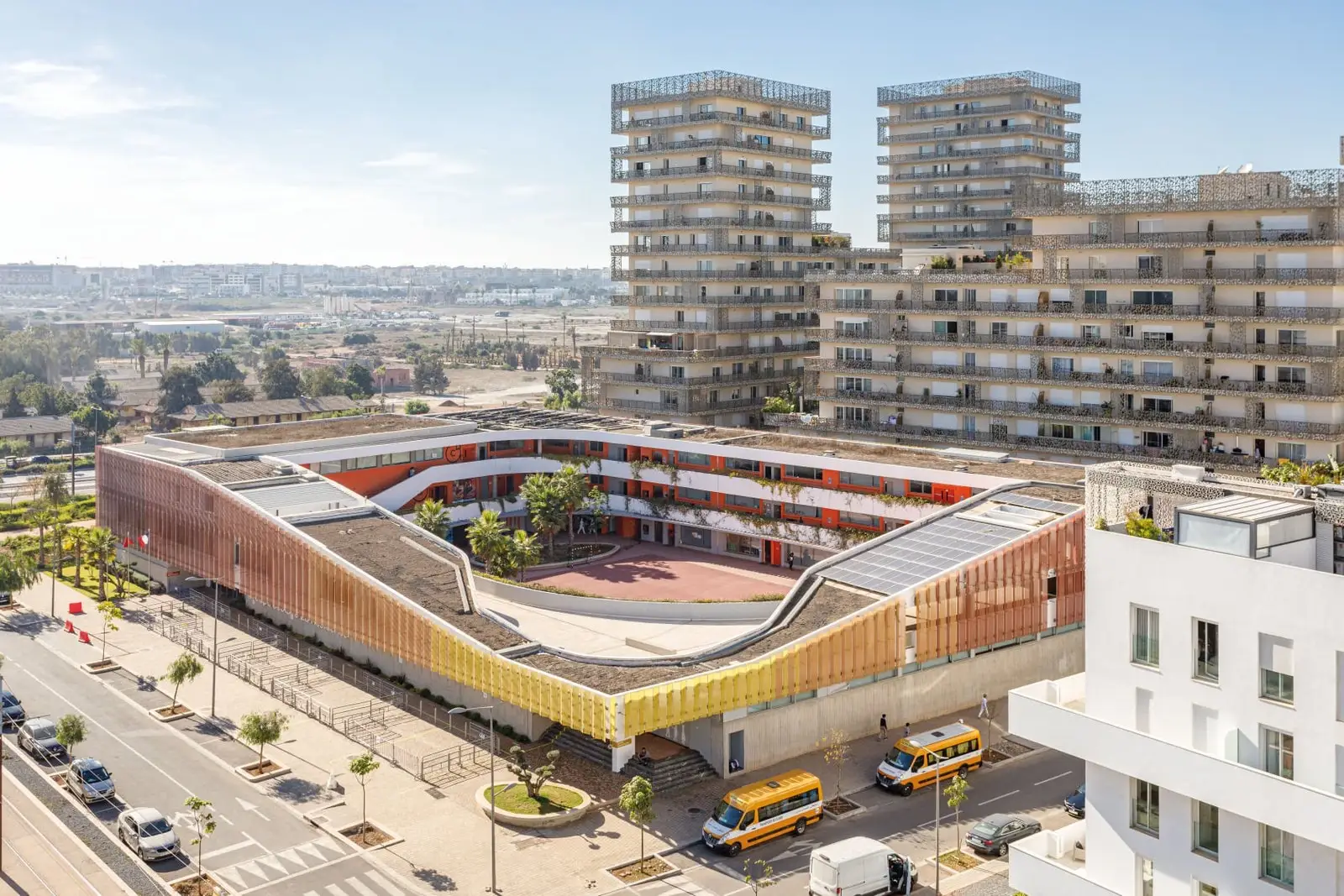 The Groupe Scolaire La Résidence campus.